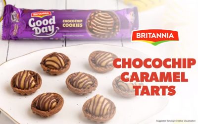 فطائر الكراميل بالشوكولاتة